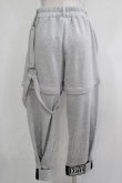 画像3: KRY CLOTHING / 2Wayスウェットパンツ  グレー H-25-11-26-023-EL-PA-KB-ZH (3)