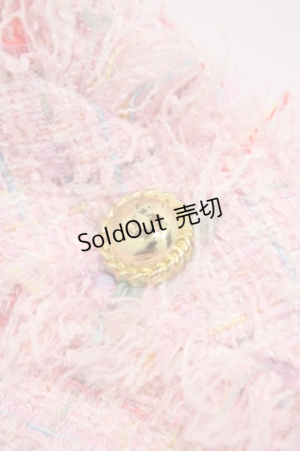 画像3: PINKHOUSE CHELSEA / ツイードタイトスカート FREE ピンク H-25-11-27-045-0-SK-NS-ZH (3)