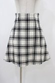 画像1: An MILLE / ツイードチェックミニスカート Free オフ H-25-11-27-046-EL-SK-NS-ZH (1)