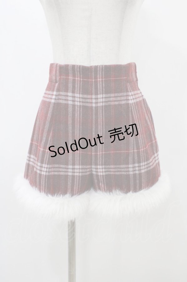 画像1: evelyn / ファーショーパン Free レッド H-25-11-27-048-LO-PA-NS-ZH (1)