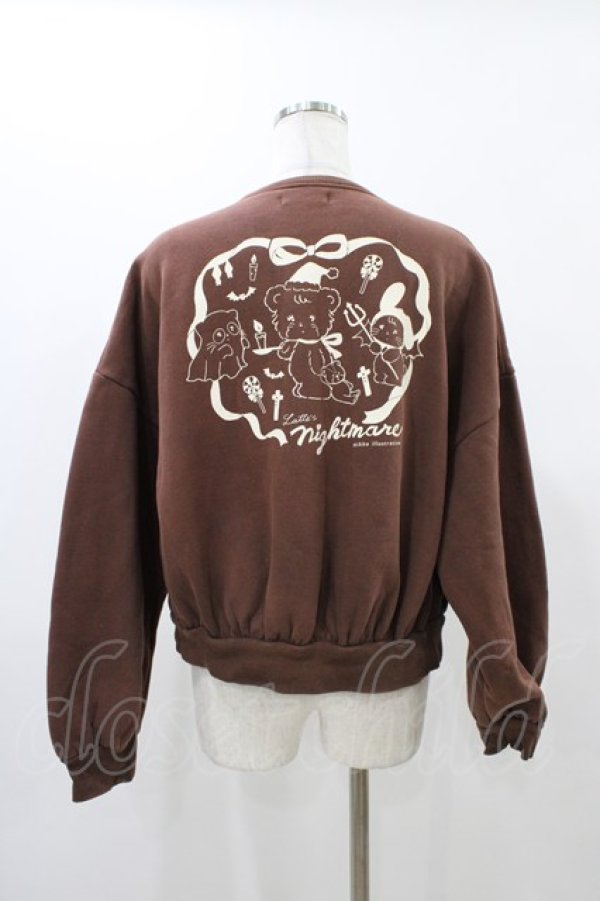 画像2: E hyphen world gallery / mikkoコラボトレーナー Free ブラウン H-25-11-27-053-LO-TO-NS-ZH (2)