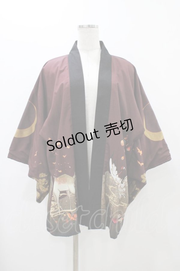 画像1: 少女妄想症（海外ロリータブランド） / 羽織 Free ボルドー H-25-11-27-054-0-TO-NS-ZH (1)