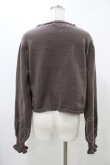 画像2: m petit by misako / AM*リボンニットボレロ LL ブラウン H-25-11-27-055-LO-TO-NS-ZH (2)