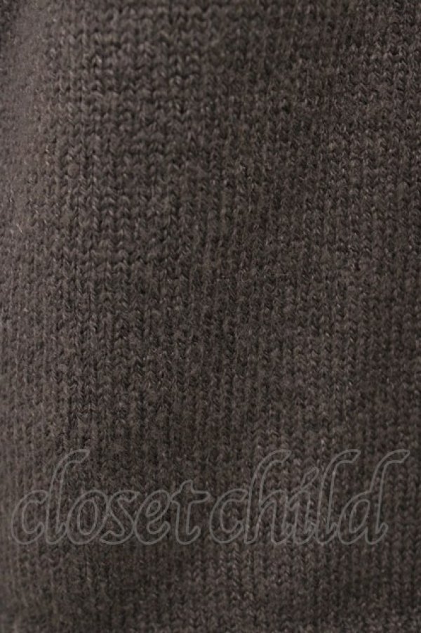 画像3: m petit by misako / AM*リボンニットボレロ LL ブラウン H-25-11-27-055-LO-TO-NS-ZH (3)