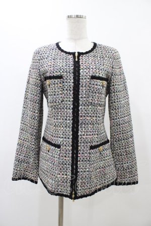 画像: JESUS DIAMANTE / 新ロココLadyジャケット 40 ブラック H-25-11-27-060-JE-JA-NS-ZH