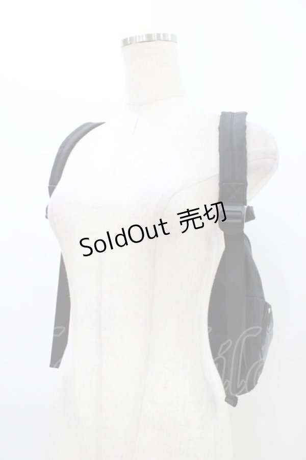 画像2: HONEY SALON / リボンリュック  ブラック H-25-11-27-001-EL-BG-NS-ZH (2)