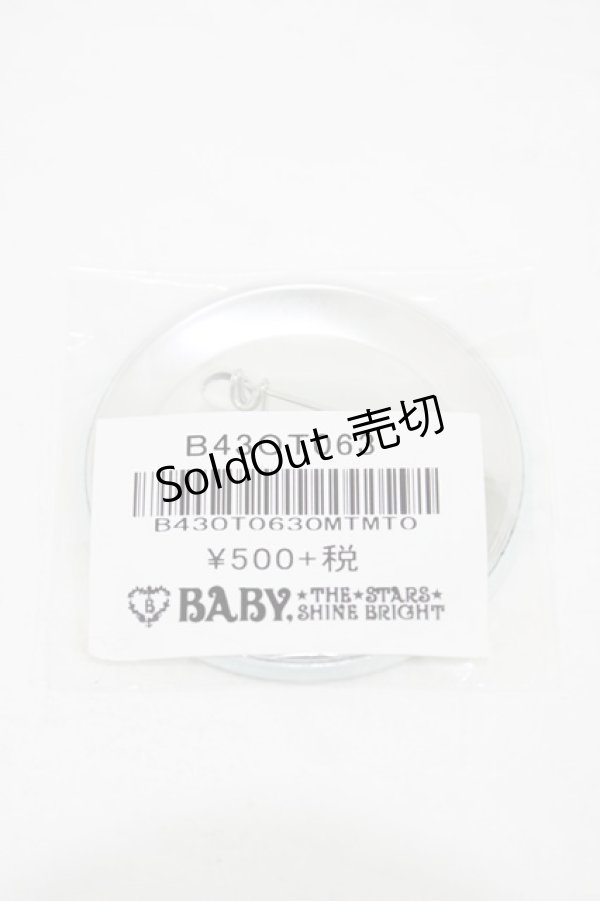 画像2: BABY,THE STARS SHINE BRIGHT / くみゃちゃんのいちごとさくらんぼ缶バッジ  ミント H-25-11-27-018-BA-AC-NS-ZH (2)
