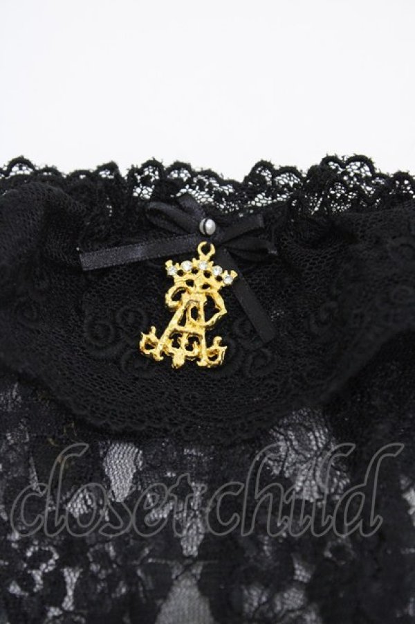 画像2: ALICE and the PIRATES / A/Pレースショートグローブ  ブラック H-25-11-27-019-PA-ZA-NS-ZH (2)