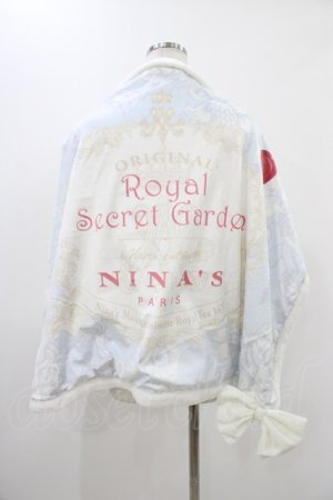 画像: m petit by misako / NINA'S コラボ ブランケット  サックス H-25-11-27-023-LO-ZA-NS-ZH