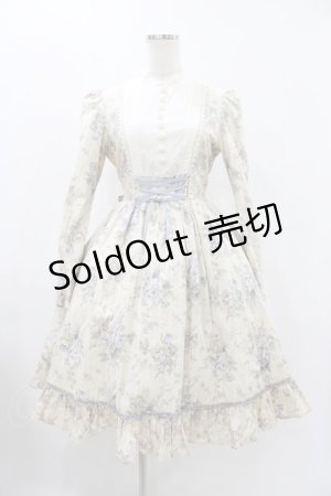 画像: Victorian maiden / ローズグリーティングウェストレースアップドレス Free バニラ H-25-11-27-027-CL-OP-NS-ZH