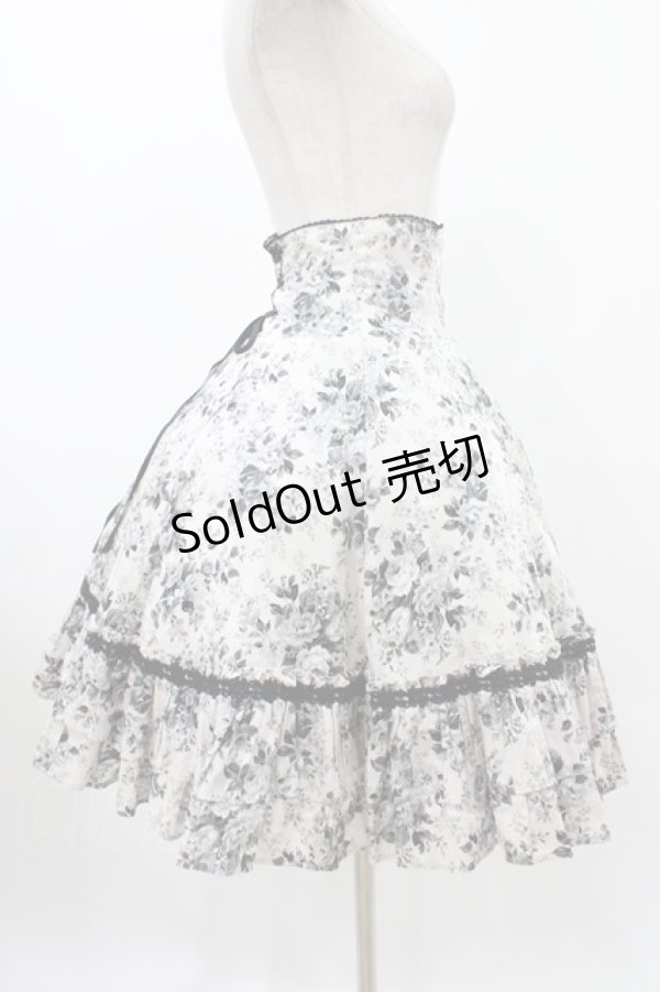 画像3: Victorian maiden / ロココブーケバッスルスカート Free ロココブラック / Rococo Black H-25-11-27-030-CL-SK-NS-ZH (3)