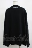 画像3: QOOZA / 東京喰種×QOOZA金木研 ダメージスウェット  ブラック H-25-11-28-029-PU-TO-KB-ZH (3)