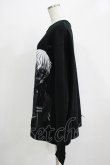 画像2: QOOZA / 東京喰種×QOOZA金木研 ダメージスウェット  ブラック H-25-11-28-031-PU-TO-KB-ZH (2)