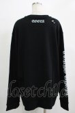 画像3: QOOZA / 東京喰種×QOOZA金木研 ダメージスウェット  ブラック H-25-11-28-032-PU-TO-KB-ZH (3)