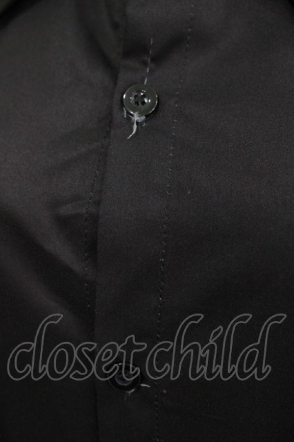 画像4: ACDC RAG / ハスノハナキモノシャツ  ブラック×レッド H-25-11-28-039-PU-BL-KB-ZH (4)