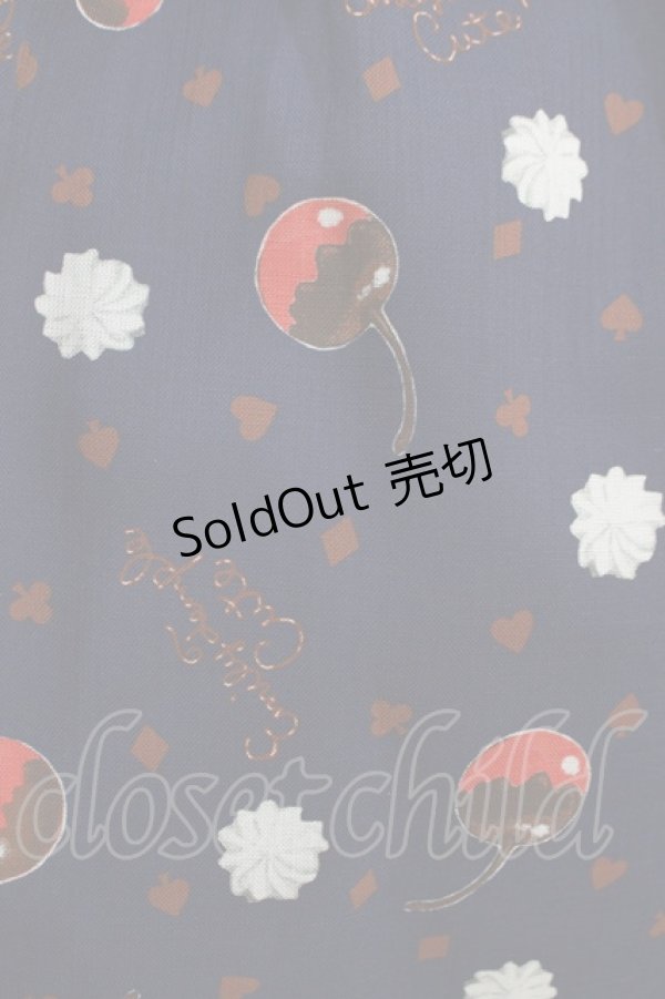 画像4: Emily Temple cute / メルティーチェリーウエストリボンワンピース  ネイビー H-25-11-28-004-ET-OP-KB-ZH (4)