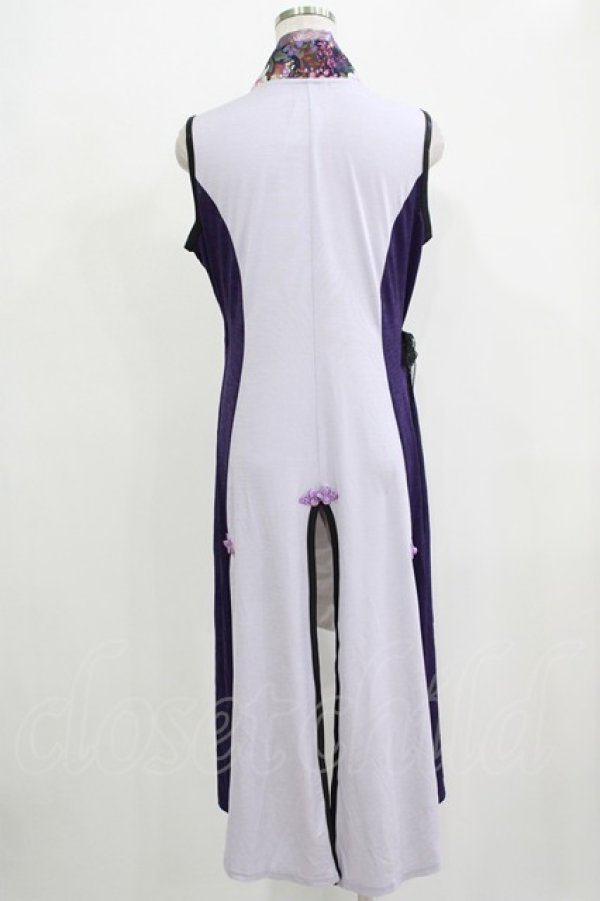 画像3: Qutie Frash / 着物チュニック  紫 H-25-11-28-047-QU-TO-KB-ZT056 (3)