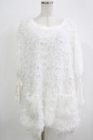 画像: Qutie Frash / パフスリーブチュニック  白 H-25-11-28-048-QU-OP-KB-ZH