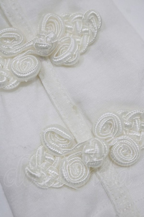 画像4: Qutie Frash / パフスリーブチュニック  白 H-25-11-28-048-QU-OP-KB-ZH (4)