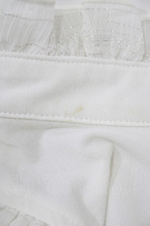 画像4: Qutie Frash / ストライプ切替ブラウス  白 H-25-11-28-050-QU-BL-KB-ZH (4)