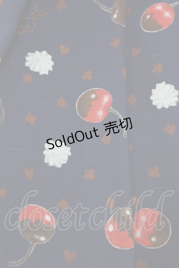 画像7: Emily Temple cute / メルティーチェリーウエストリボンワンピース  ネイビー H-25-11-28-004-ET-OP-KB-ZH (7)