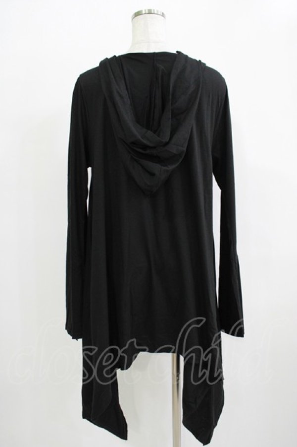 画像3: Deorart / フードカーディガン  ブラック H-25-11-28-053-PU-TO-KB-ZH (3)