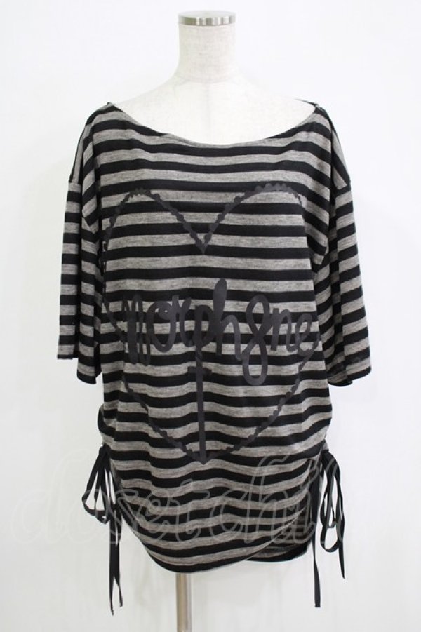 画像1: MORPH8NE / After Taste Tops  グレー H-25-11-28-054-PU-TO-KB-ZH (1)