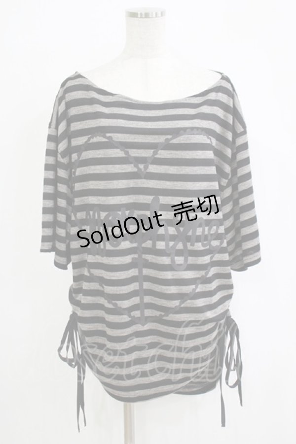 画像1: MORPH8NE / After Taste Tops  グレー H-25-11-28-054-PU-TO-KB-ZT060 (1)