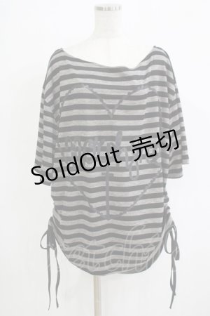 画像: 【SALE】MORPH8NE / After Taste Tops  グレー H-25-11-28-055-PU-TO-KB-ZT056