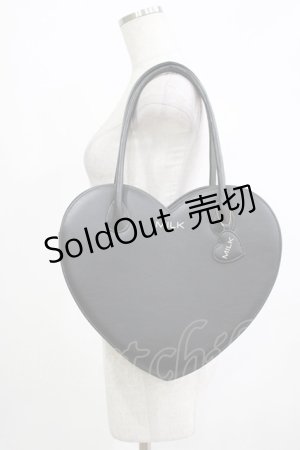 画像: MILK / 45thハートバッグ  ブラック H-25-11-28-057-ML-BG-KB-ZH