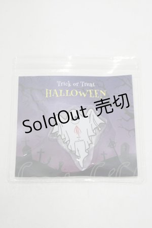 画像: ATELIER PIERROT / スマホグリップ  ゴースト H-25-11-28-058-EL-ZA-KB-ZH