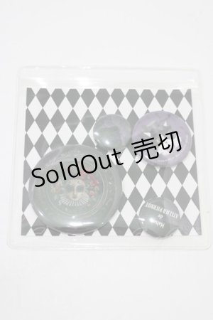 画像: ATELIER PIERROT / オリジナル缶バッジSET   H-25-11-28-059-EL-ZA-KB-ZH