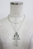 画像2: Alchemy / Witch Ankh (of Menouthis)ネックレス  シルバー H-25-11-28-061-PU-AC-KB-ZH (2)