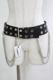 画像1: KILL STAR / Nilfheim Belt XL ブラック H-25-11-28-066-SL-ZA-KB-ZH (1)