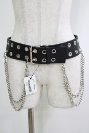 画像: KILL STAR / Nilfheim Belt XL ブラック H-25-11-28-066-SL-ZA-KB-ZH