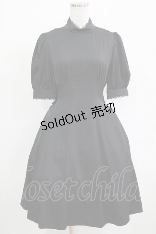 画像1: Sheglit / "Blanche"イノセントワンピース  ブラック H-25-11-28-006-EL-OP-KB-ZH (1)