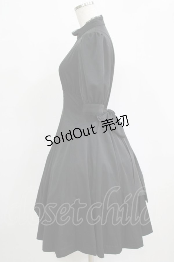 画像2: Sheglit / "Blanche"イノセントワンピース  ブラック H-25-11-28-006-EL-OP-KB-ZH (2)