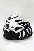 画像2: KILL STAR / Vampire Batbone Slippers ML ブラック×ホワイト H-25-11-28-072-SL-SH-KB-ZH (2)