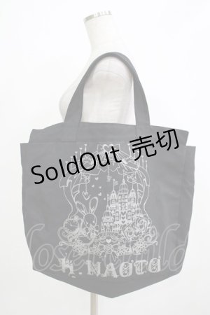 画像: h.NAOTO / BIGトート  ブラック H-25-11-28-079-HN-BG-KB-ZH