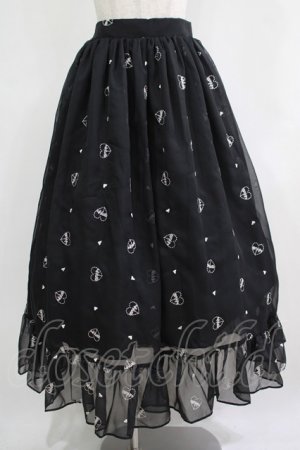 画像: MORPH8NE / MINUTES TO MIDNIGHT SKIRT M ブラック H-25-11-28-011-PU-SK-KB-ZH