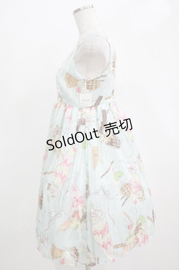 画像2: MILK / パフェベビードール  ミント H-25-11-28-002-ML-OP-KB-ZT1201H (2)