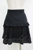 画像3: PEACE NOW / リボンフリルスカート  ブラック H-25-11-28-015-PU-SK-KB-ZH (3)