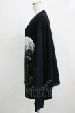 画像2: QOOZA / 東京喰種×QOOZA金木研 ダメージスウェット  ブラック H-25-11-28-026-PU-TO-KB-ZH (2)