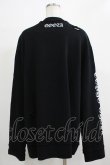 画像3: QOOZA / 東京喰種×QOOZA金木研 ダメージスウェット  ブラック H-25-11-28-026-PU-TO-KB-ZH (3)