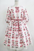 画像1: Angelic Pretty / Strawberry Dollワンピース Free シロ H-25-11-29-001-AP-OP-NS-ZH (1)