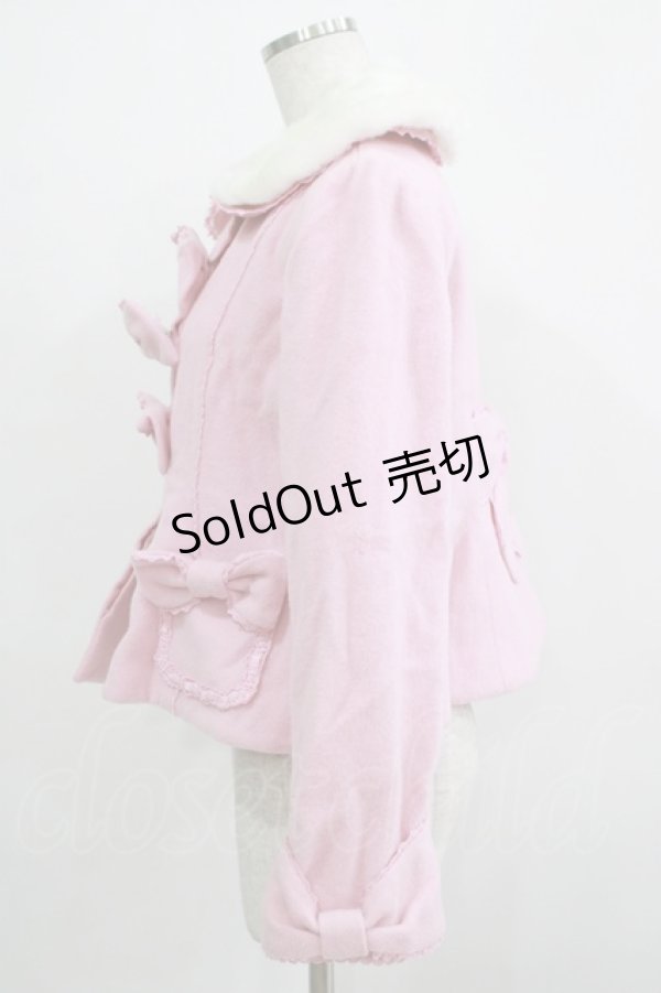 Angelic Pretty / Sweet Ribbonコート Free ピンク H-25-11-29-031-AP