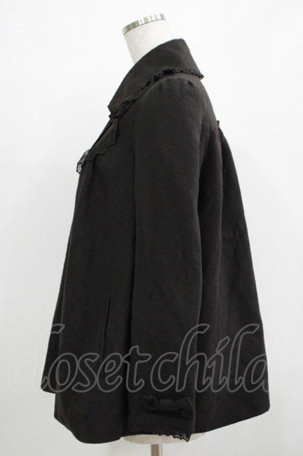 画像2: Innocent World / アリエルハーフコート M ブラウン H-25-11-29-032-IW-CO-NS-ZH (2)