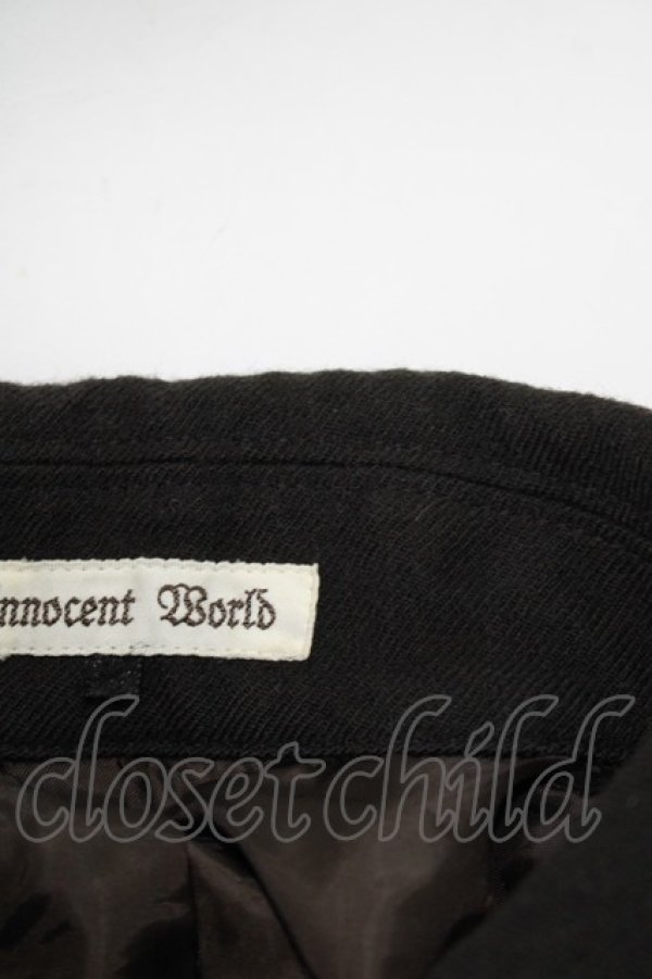 画像4: Innocent World / アリエルハーフコート M ブラウン H-25-11-29-032-IW-CO-NS-ZH (4)