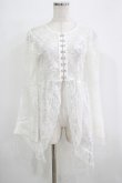 画像1: Jamie エーエヌケー / ゴシックレースカーデ M ホワイト H-25-11-29-035-LO-TO-NS-ZH (1)