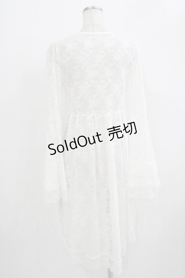 画像3: Jamie エーエヌケー / ゴシックレースカーデ M ホワイト H-25-11-29-035-LO-TO-NS-ZH (3)